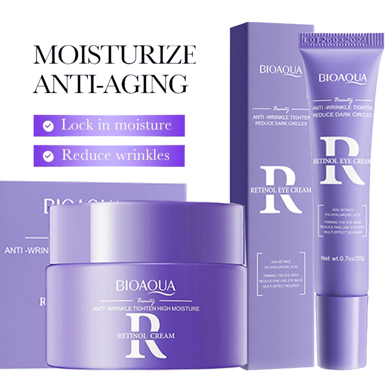 Anti-Aging Face Cream - BIOAQUA Retinol juegos de cuidado de