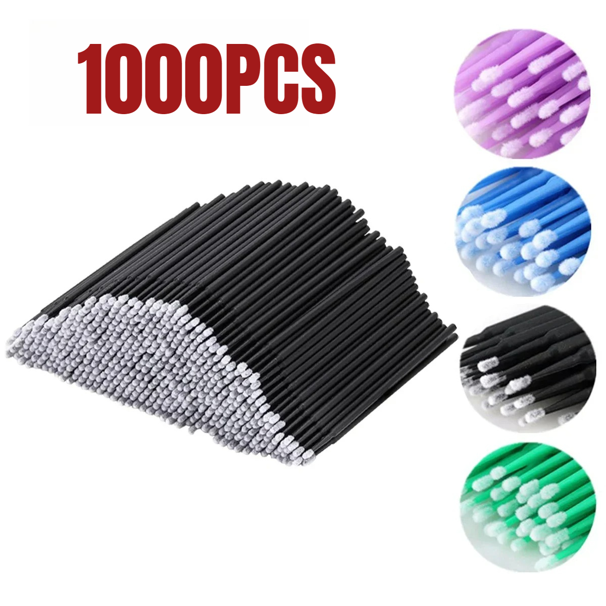 Beauty Makeup & D Anime Studio - 1000/500 Uds cepillo de limpieza de
