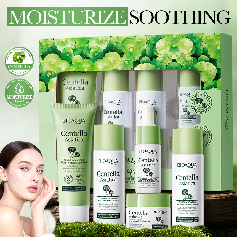 Anti-Aging Face Cream - Juego de 5 Piezas BIOAQUA Centella