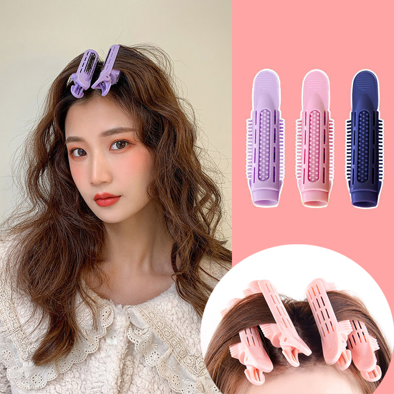 Hair Curling Wand - Rodillos de horquilla rizados esponjosos para