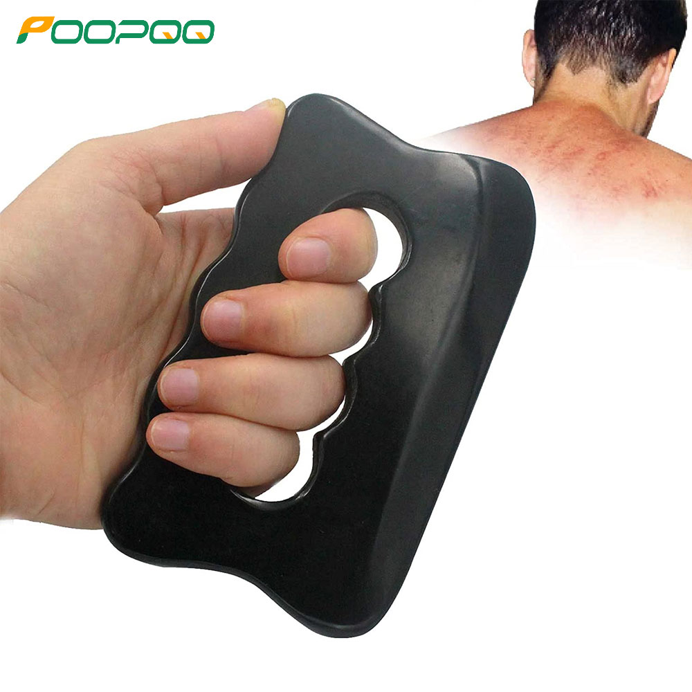 Jade Roller Gua Sha - 1 herramienta de masaje Gua Sha,