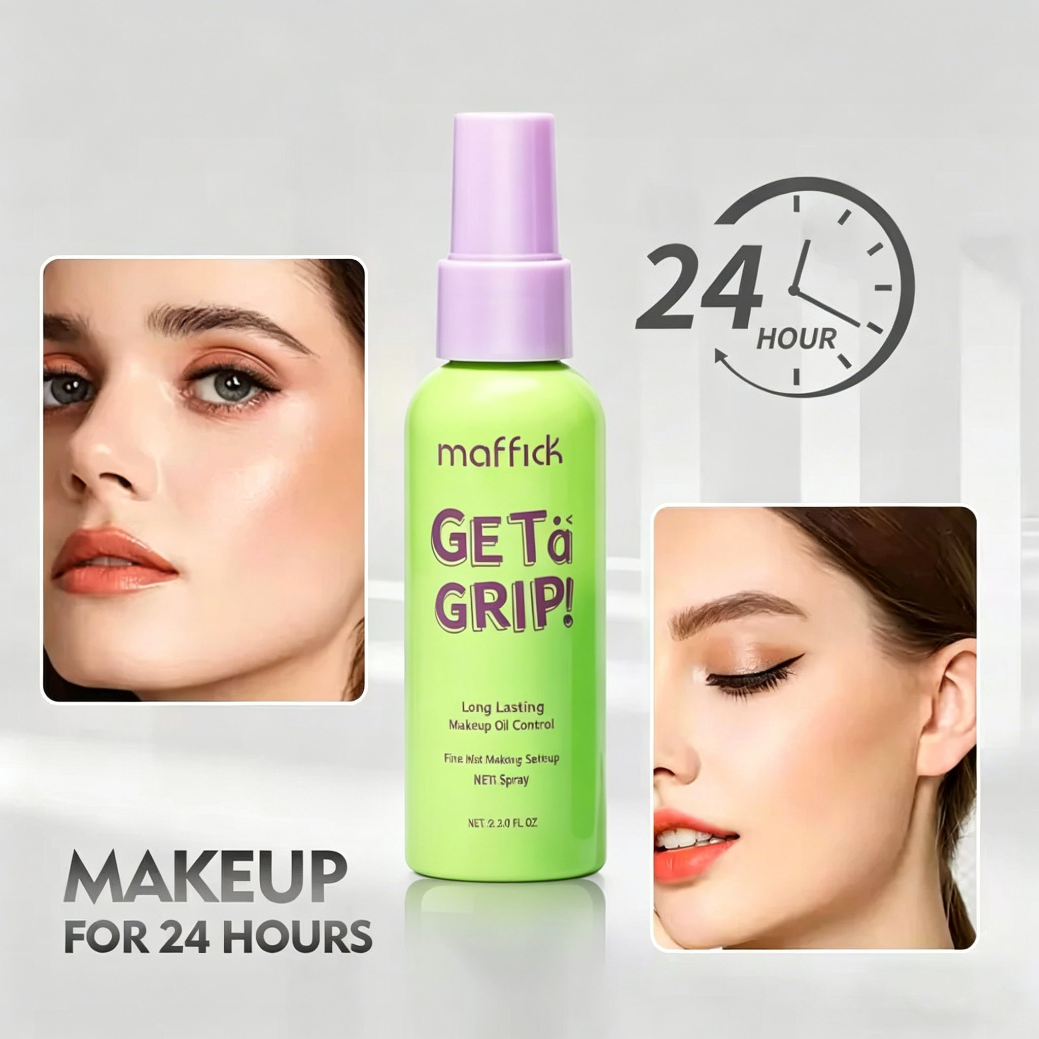 Makeup Fixing Mist - Spray Fijador de Maquillaje Mate, Resistente