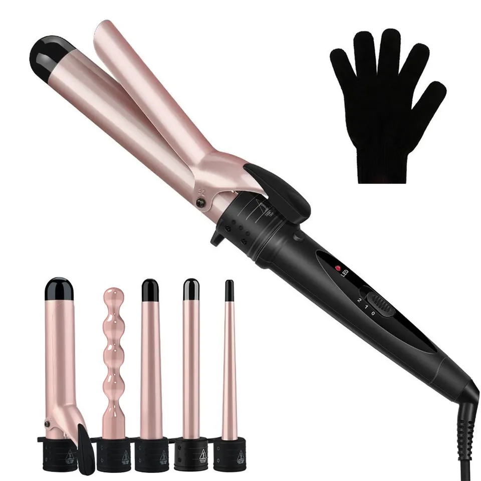 Hair Curling Wand - Rizador de pelo de salón profesional,