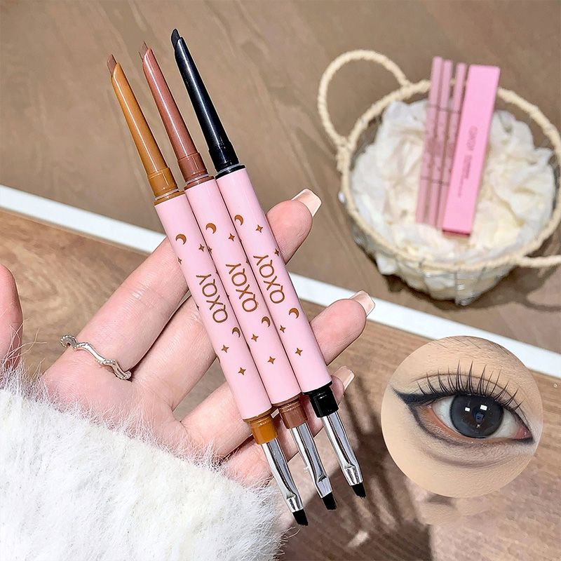 Makeup Brush Set - QXQY Delineador de ojos de doble