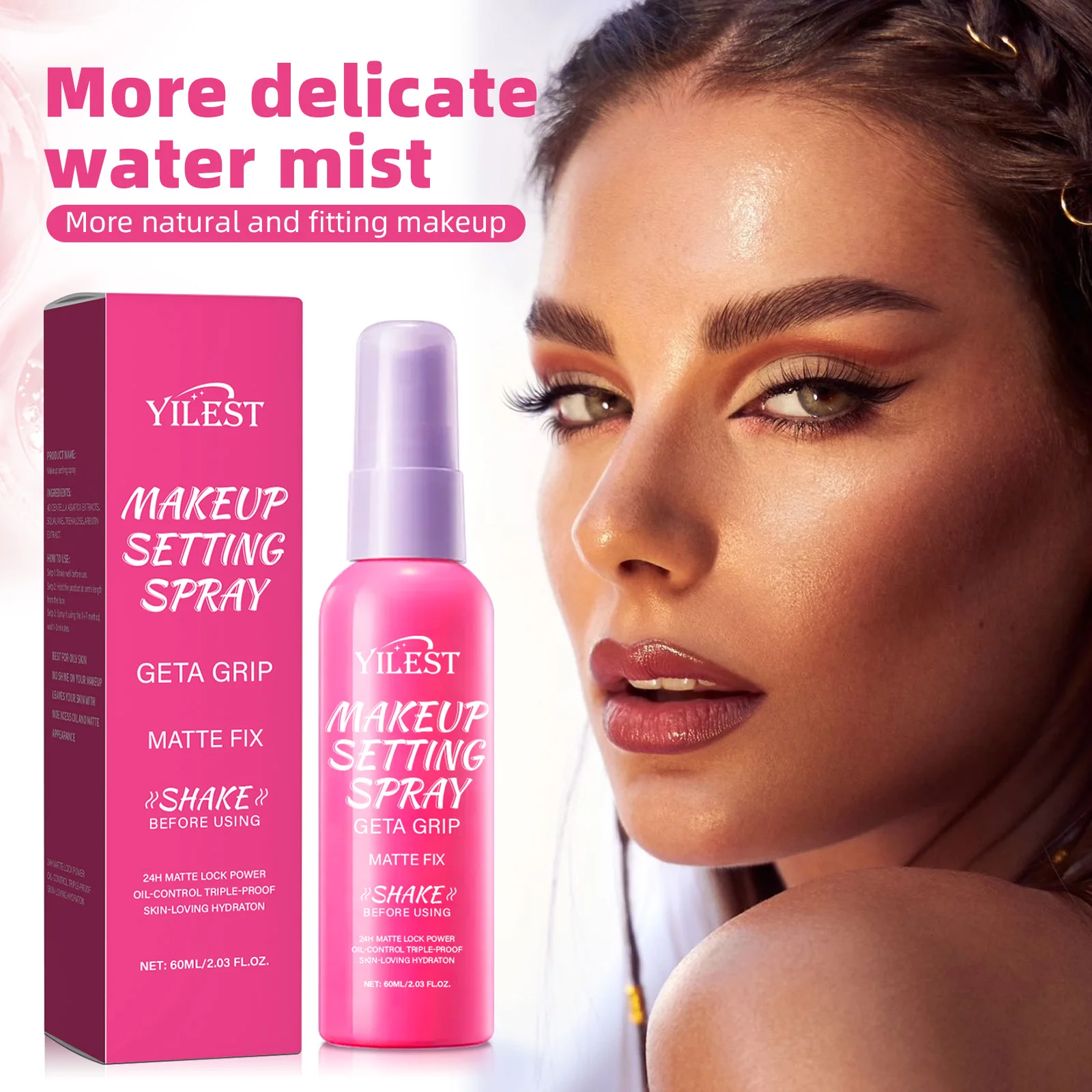 Makeup Fixing Mist - Spray Fijador de Maquillaje Mate a