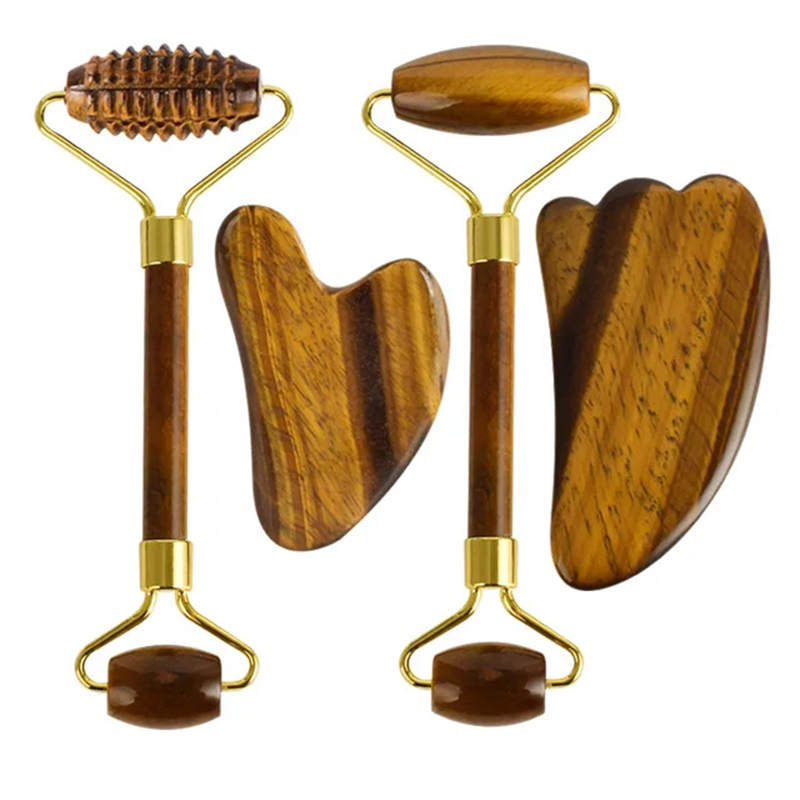Jade Roller Gua Sha - Rodillo de Jade de ojo de