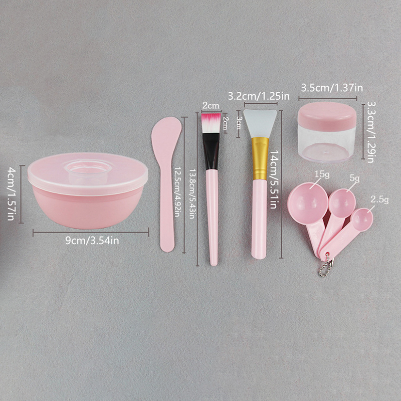 Makeup Brush Set - Set de Brocha Facial, Tazón y
