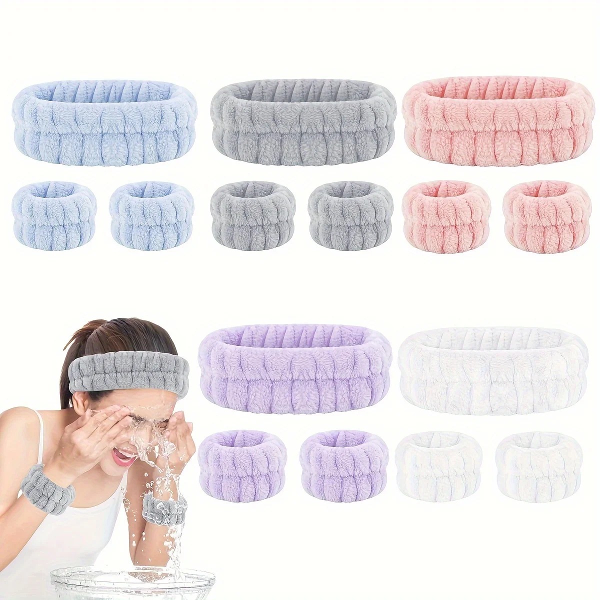 Beauty Makeup Face - Diadema de maquillaje de alta elasticidad