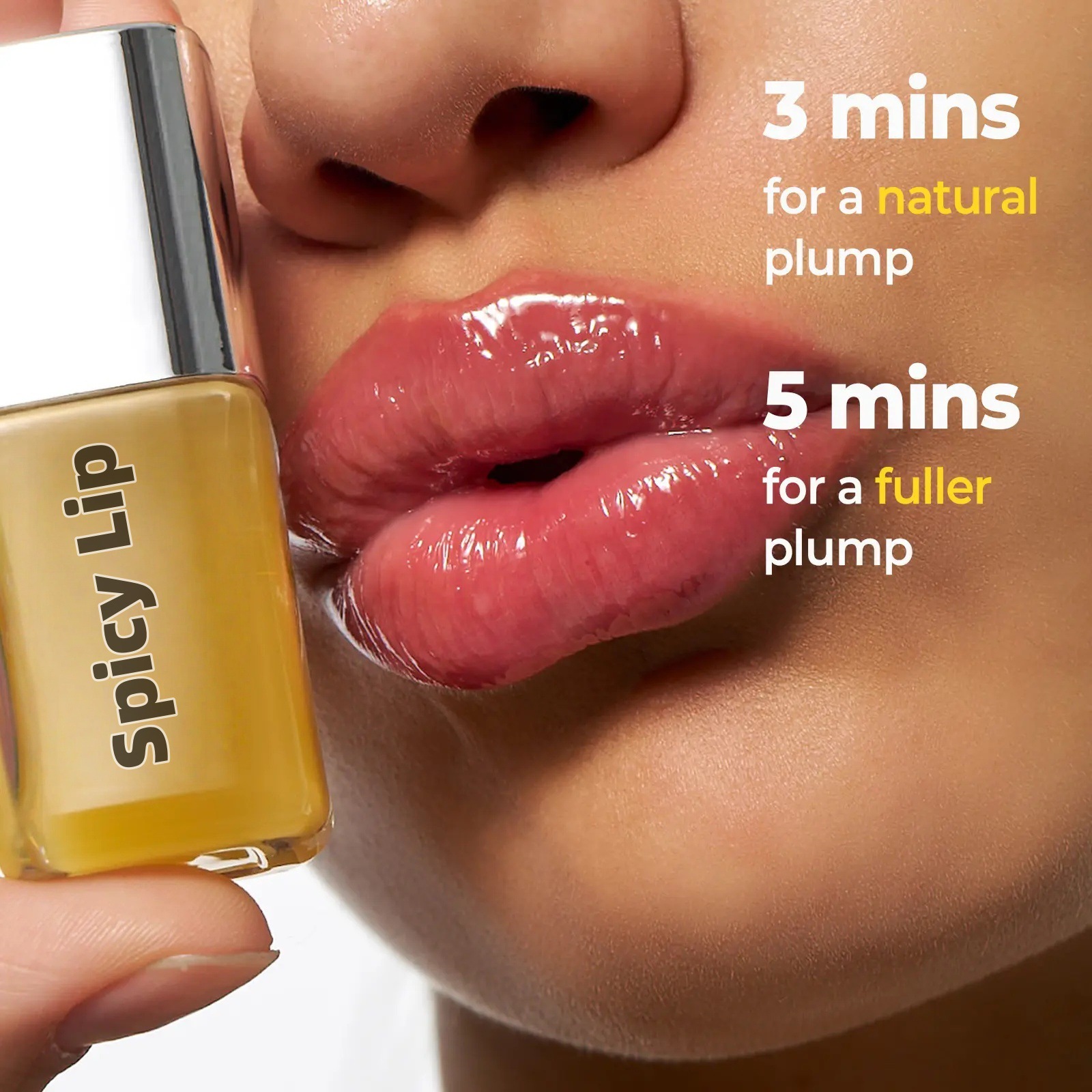 Lip Gloss Plumping - Brillo Labial Voluminizador Picante para Labios