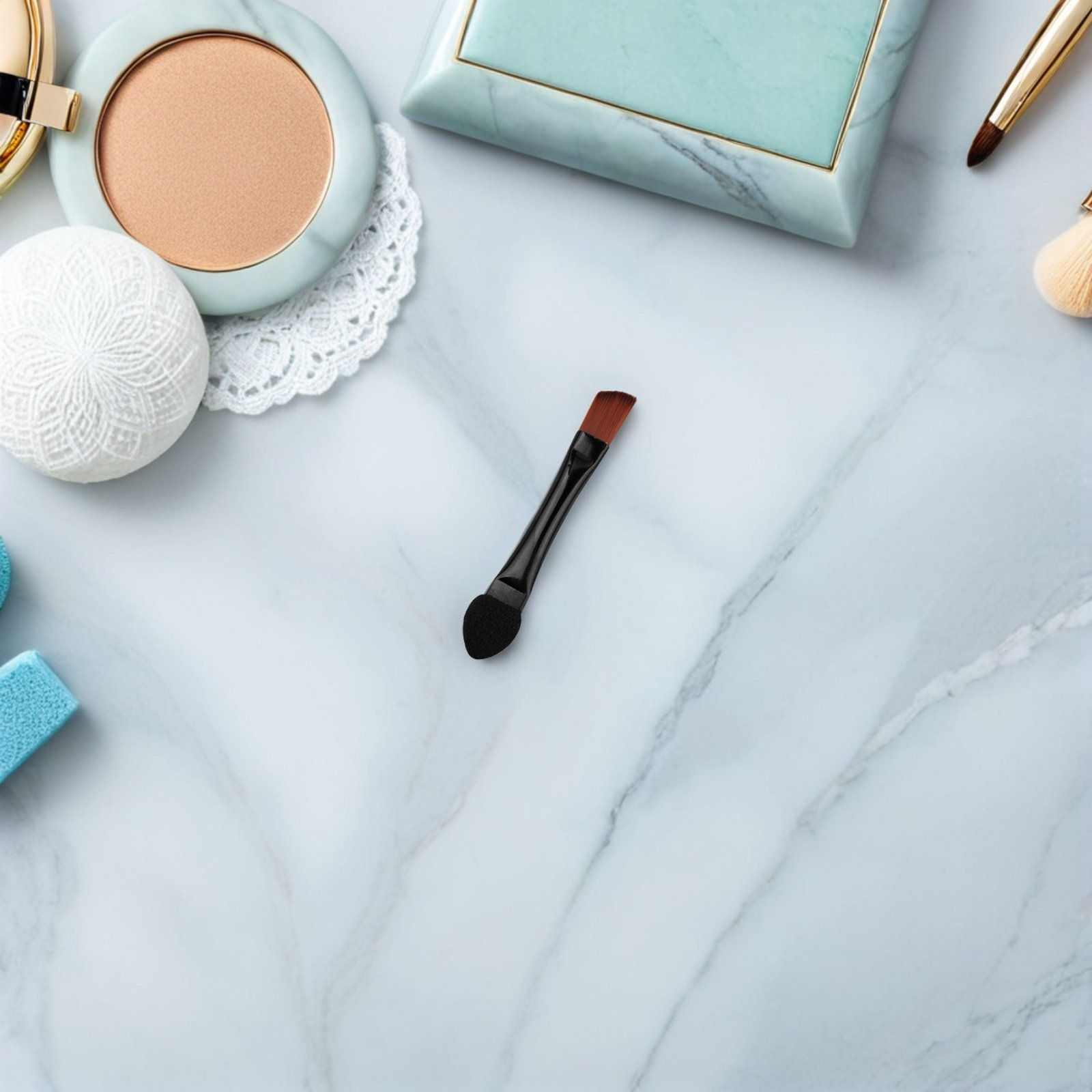 Beauty Makeup & D Anime Studio - 50 piezas de brochas angulares de