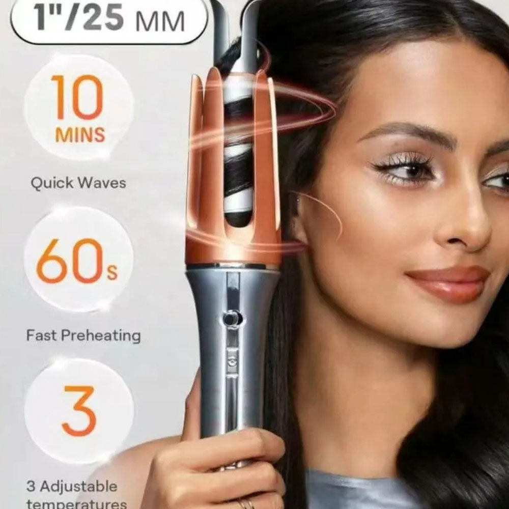 Hair Curling Wand - Rizador automático para mujer, herramienta de