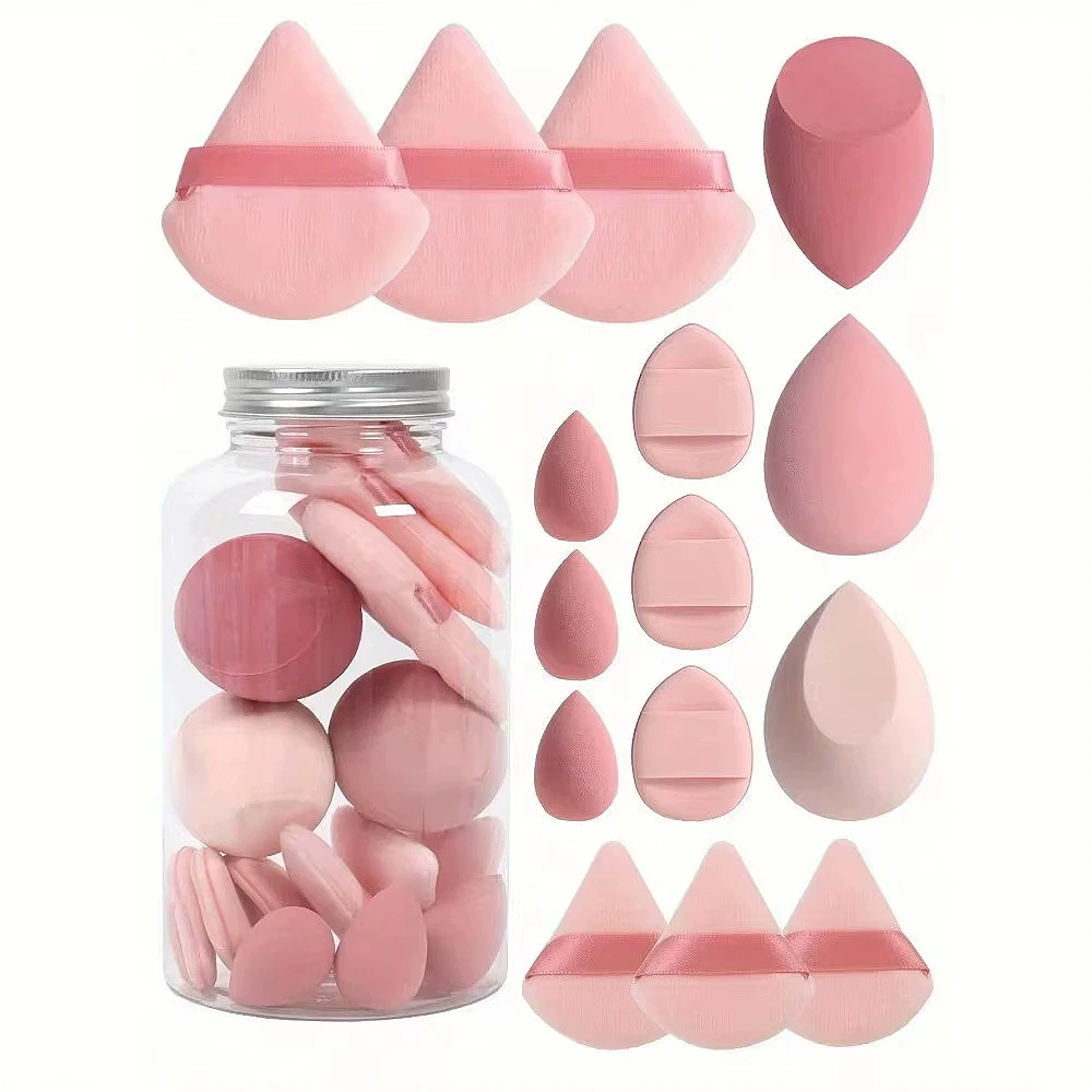 Beauty Makeup Egg - 12/15 Piezas Esponjas de Maquillaje, Aplicadores