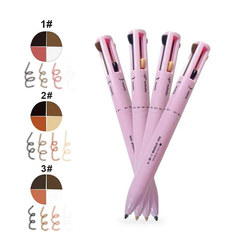 Lápiz de cejas 4 en 1, delinea - Beauty Linasi Makeup reseña y precio
