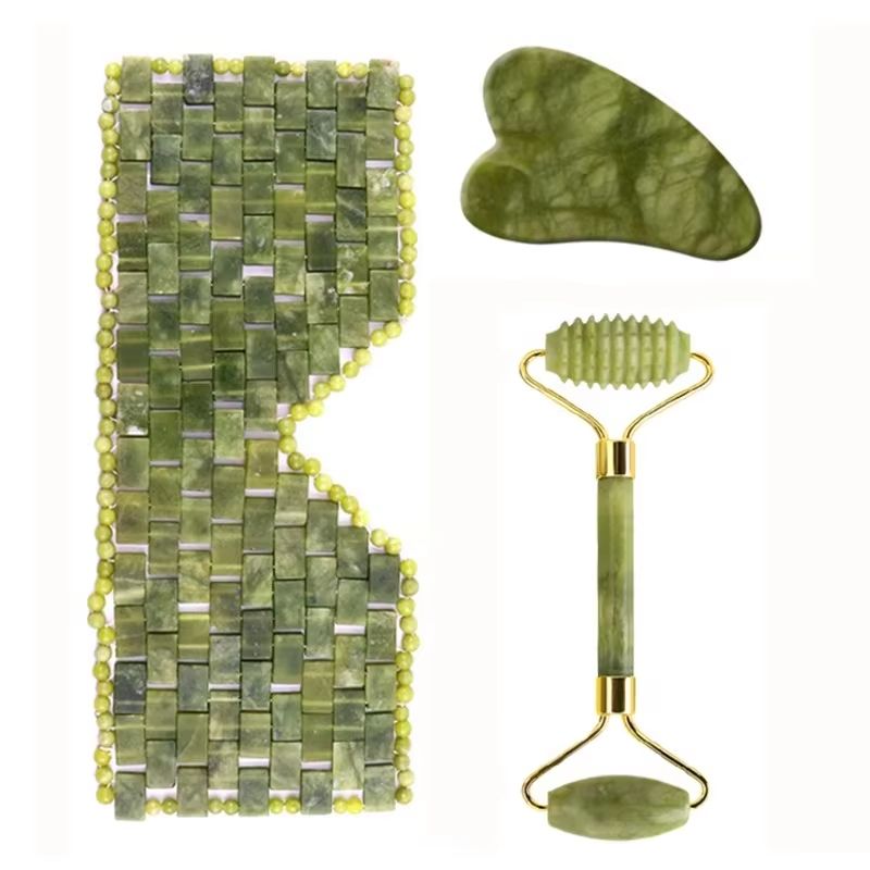 Mascarilla de Ojos de Jade, Ma - Jade Roller Gua Sha reseña y precio
