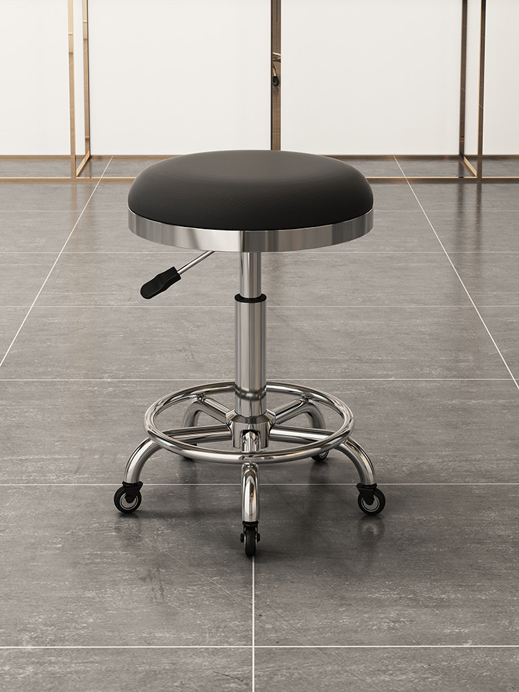 Taburete de trabajo grande, ta - Makeup Master Beauty Salon reseña y precio