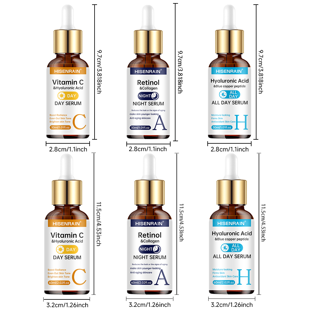 HISENRAIN Vitamina C + Retinol - Vitamin C Serum Face reseña y precio