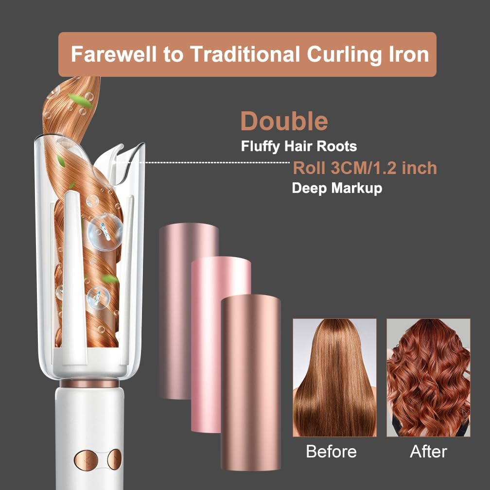 Rizador de Pelo Automático Gir - Hair Curling Wand reseña y precio