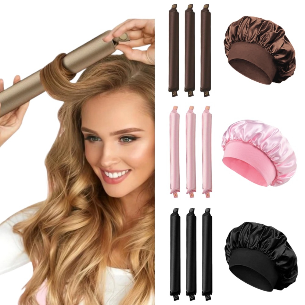 Varilla rizadora sin calor, di - Hair Curling Wand reseña y precio