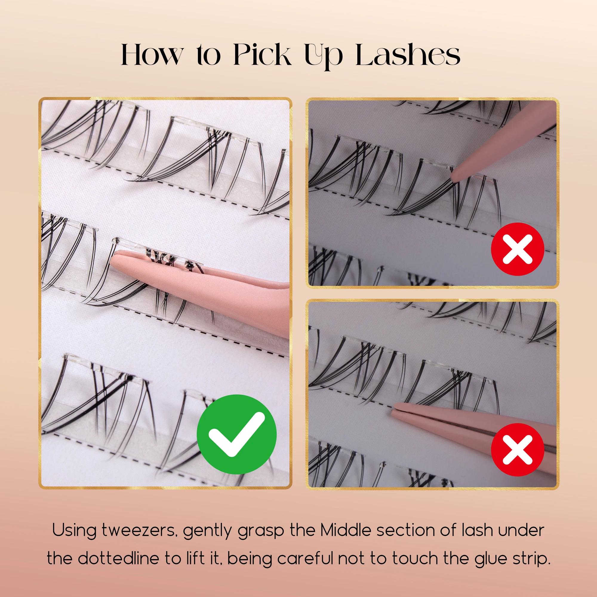 Pestañas Postizas Inferiores B - Eyelash Extension reseña y precio
