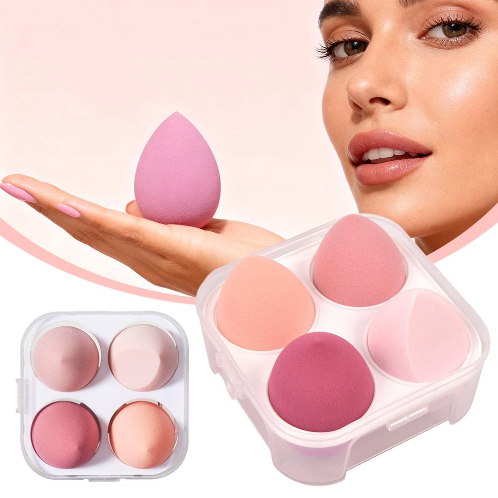 4 unids/set mezcla de colores  - Beauty Makeup Egg reseña y precio