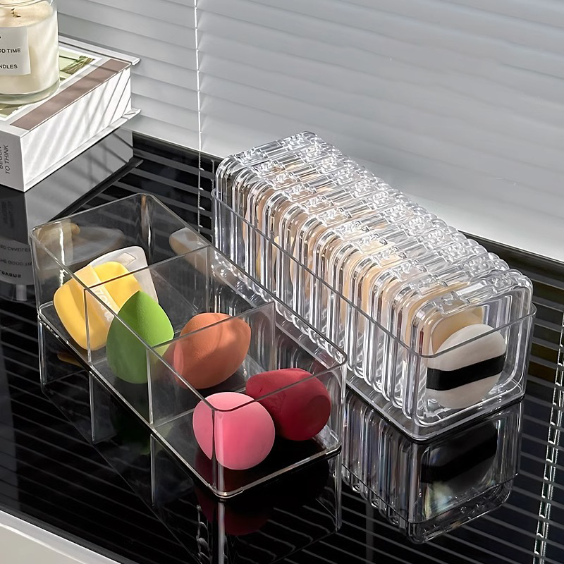 Caja de exhibición de esponjas - Beauty Makeup Egg reseña y precio