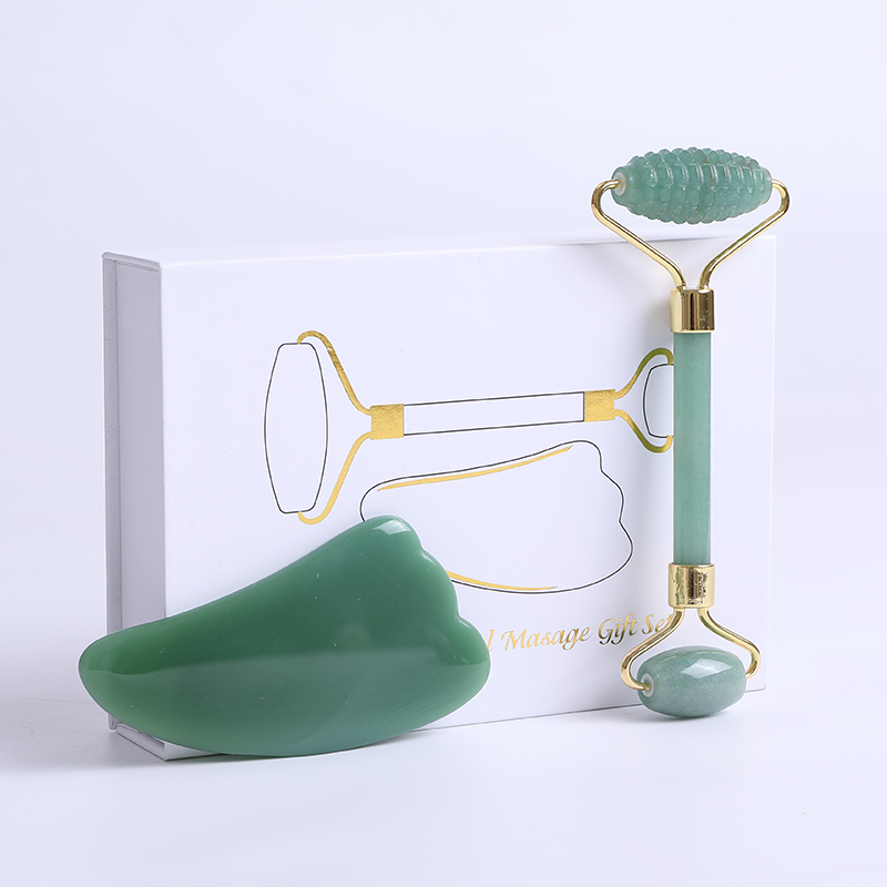 Rodillo masajeador de jade ave - Jade Roller Gua Sha reseña y precio
