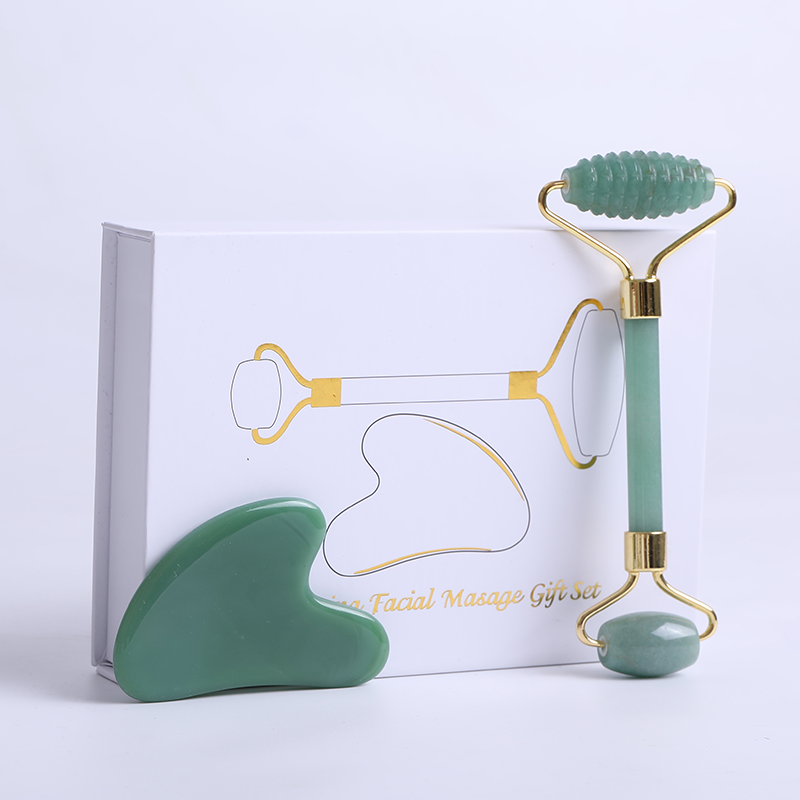 Rodillo masajeador de jade ave - Jade Roller Gua Sha reseña y precio