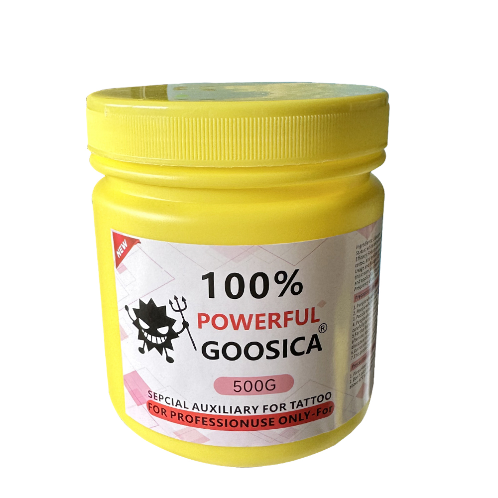 Crema de tatuaje Goosica 100%  - Beauty Linasi Makeup reseña y precio