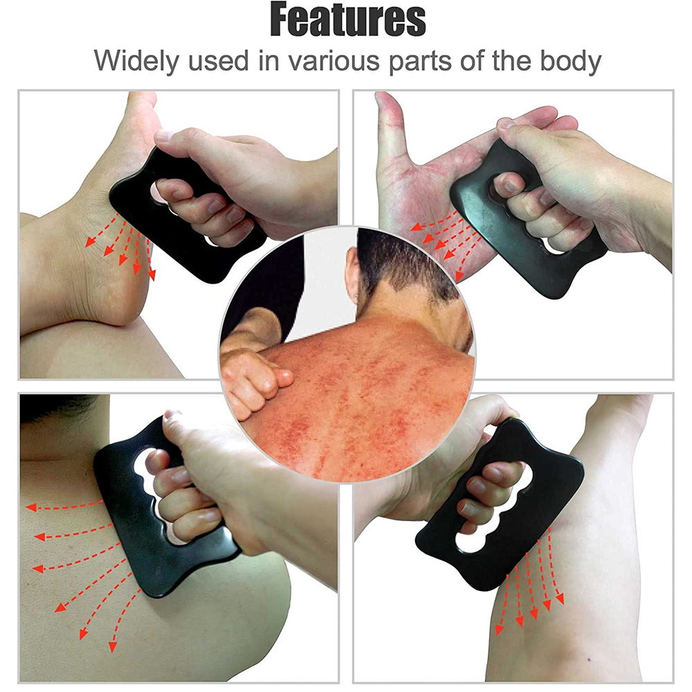 1 herramienta de masaje Gua Sh - Jade Roller Gua Sha reseña y precio