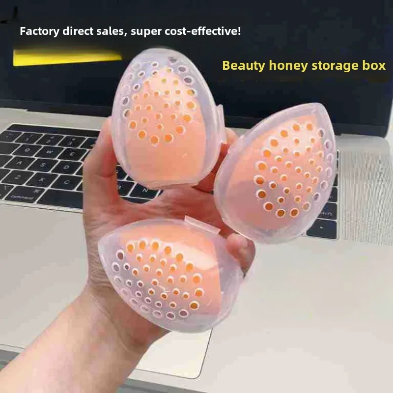 Caja de almacenamiento de espo - Beauty Makeup Egg reseña y precio