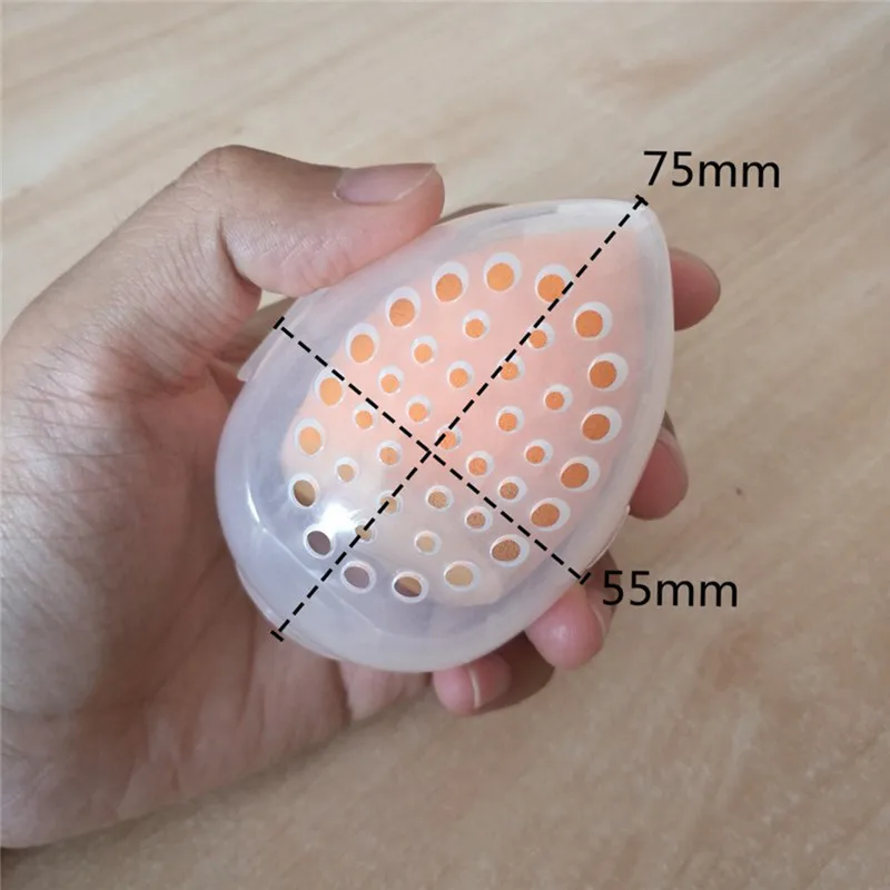Caja de almacenamiento de espo - Beauty Makeup Egg reseña y precio