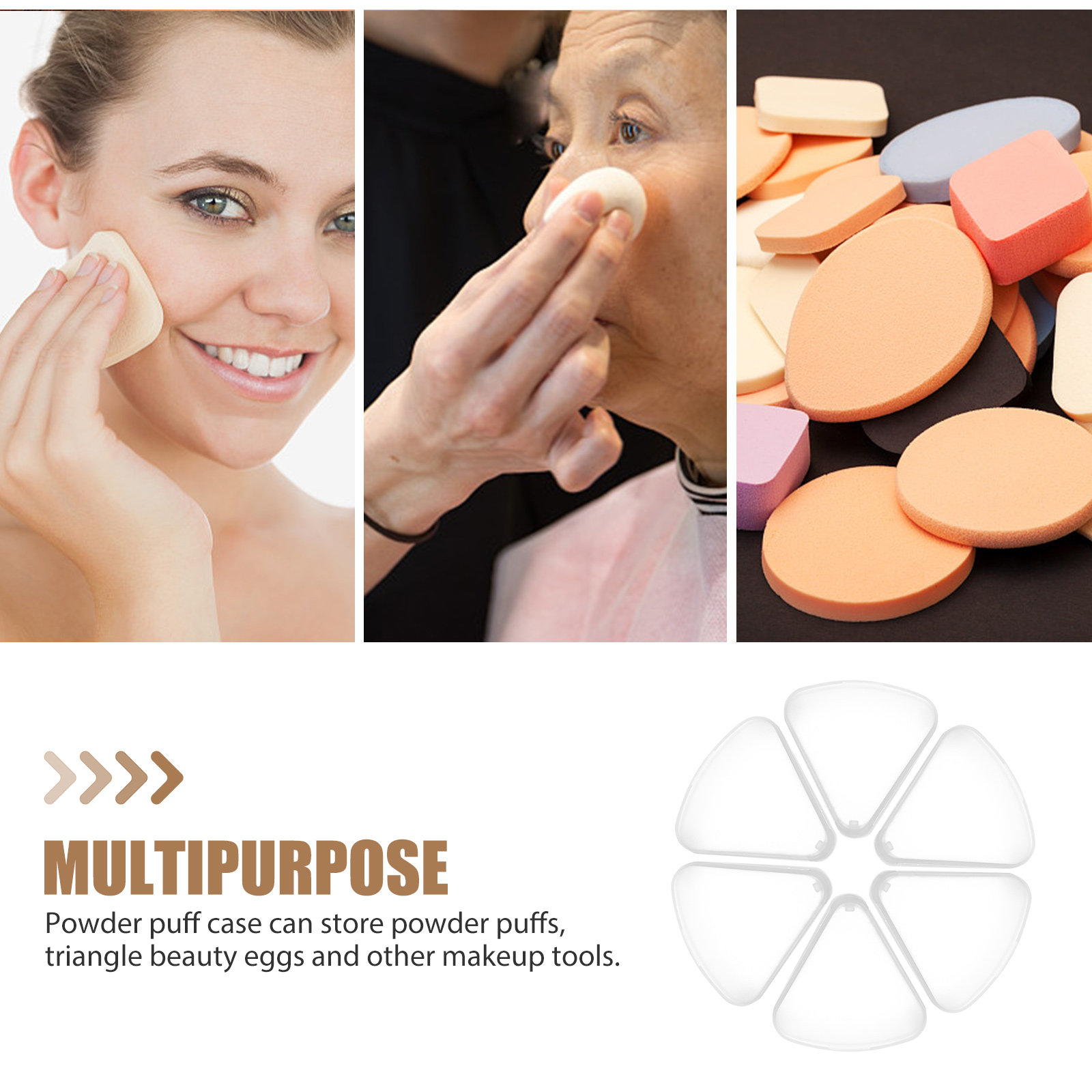Estuche para 6 Esponjas de Maq - Beauty Makeup Egg reseña y precio