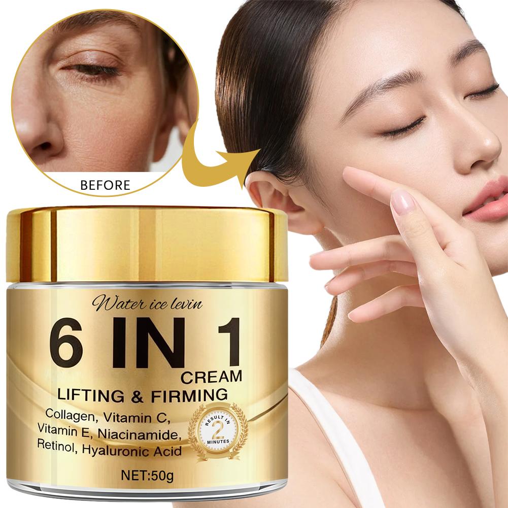 Crema facial de colágeno 6 en  - Vitamin C Serum Face reseña y precio