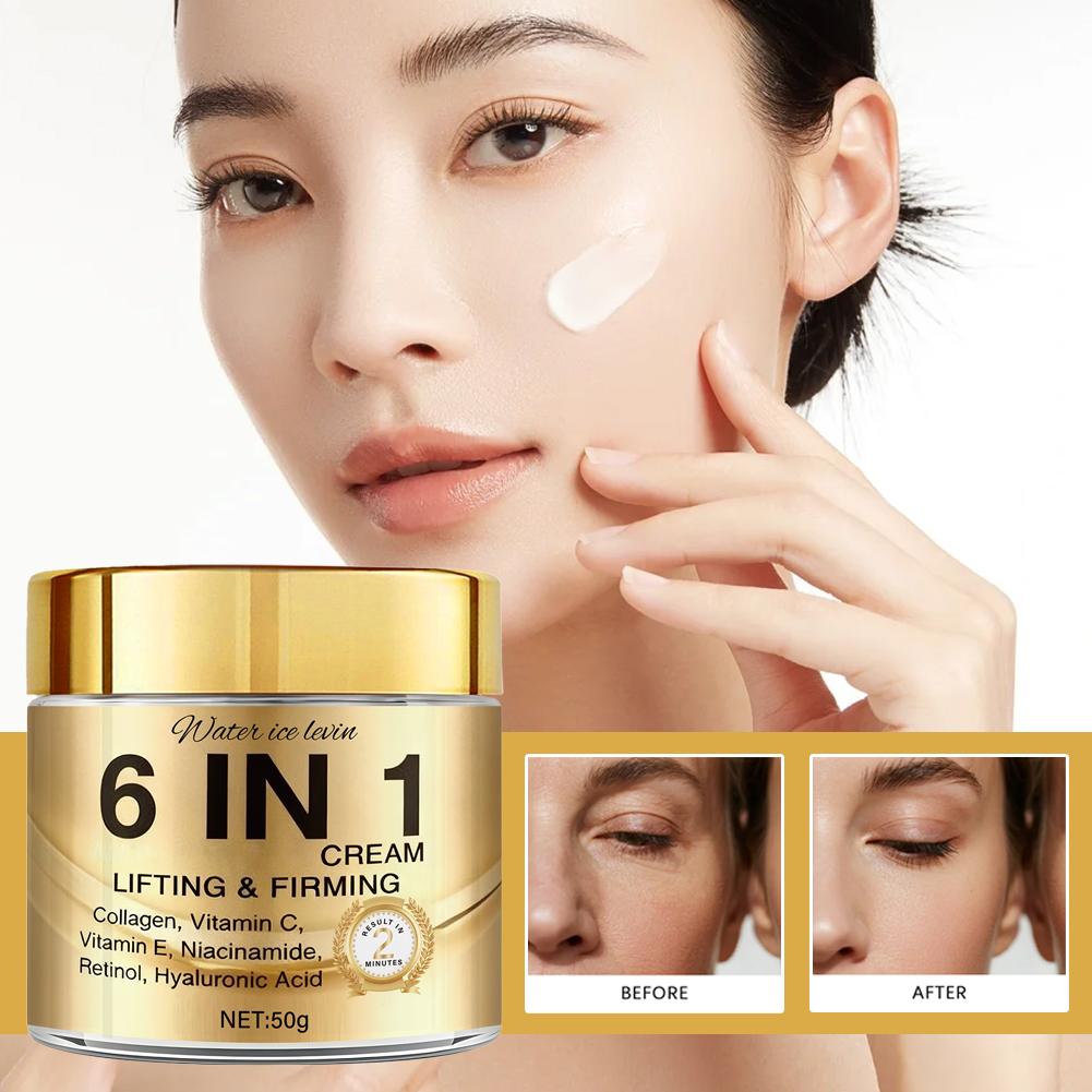 Crema facial de colágeno 6 en  - Vitamin C Serum Face reseña y precio