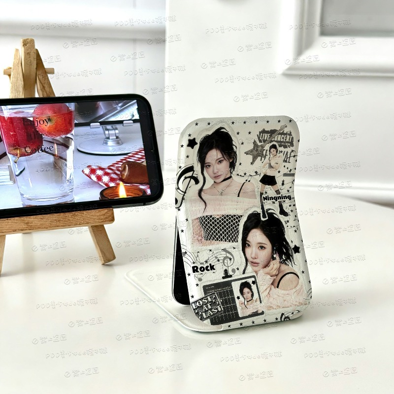 Espejo de Maquillaje Plegable  - Beauty Makeup & D Anime Studio reseña y precio