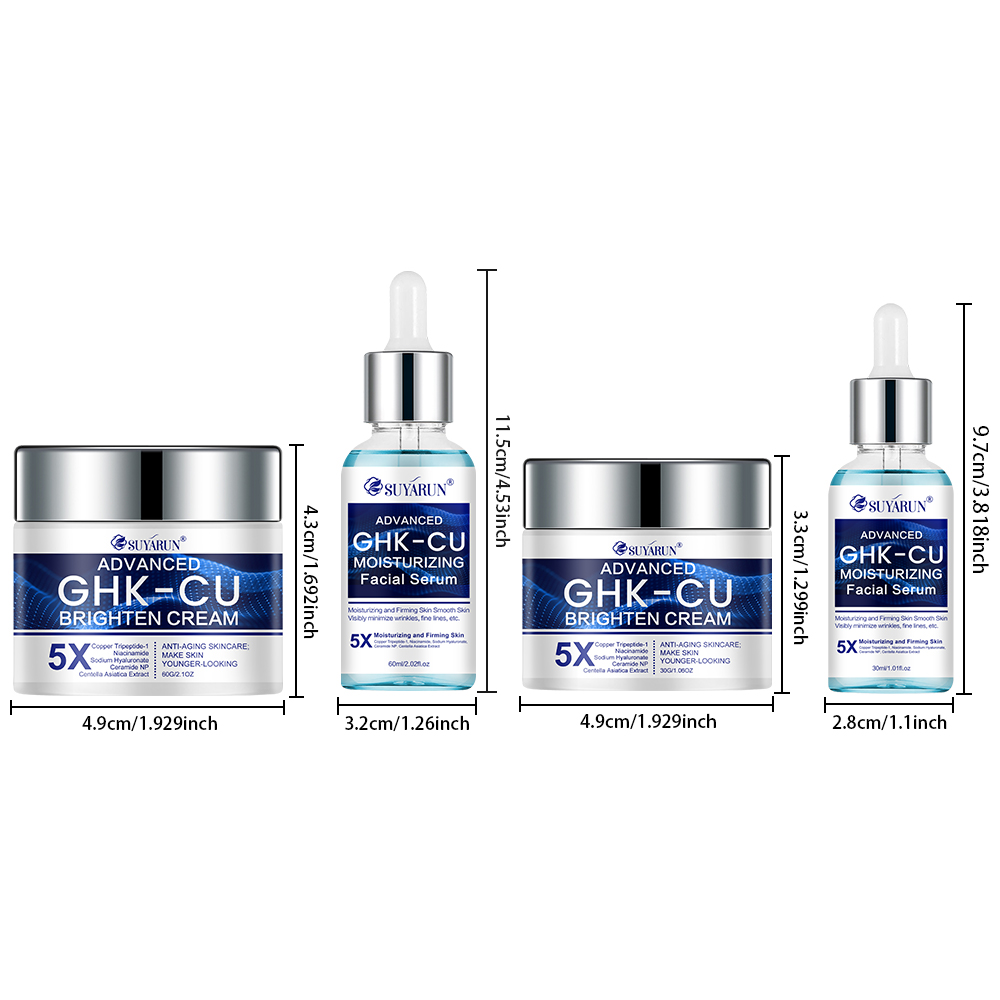 Crema y sérum SUYARUN GHK-CU - - Anti-Aging Face Cream reseña y precio