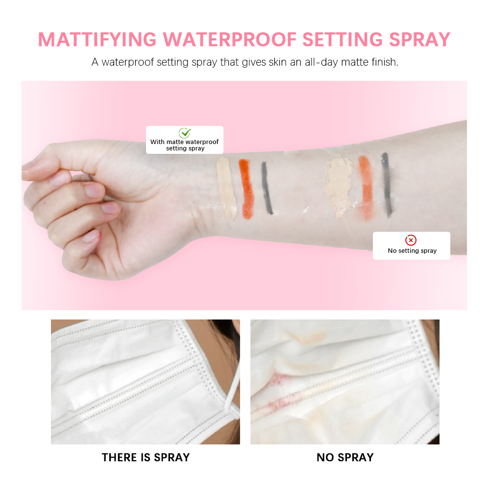 Spray de ajuste duradero, resi - Makeup Fixing Mist reseña y precio