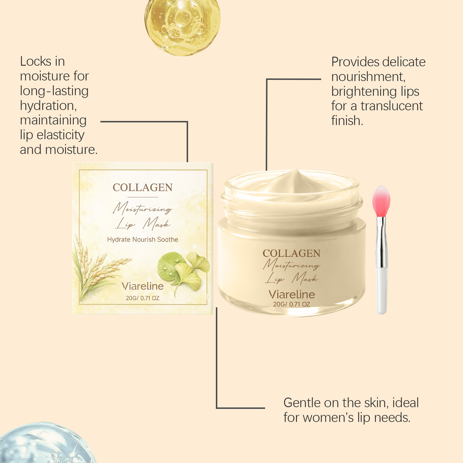 Kits de Crema Nutritiva para L - Lip Gloss Plumping reseña y precio