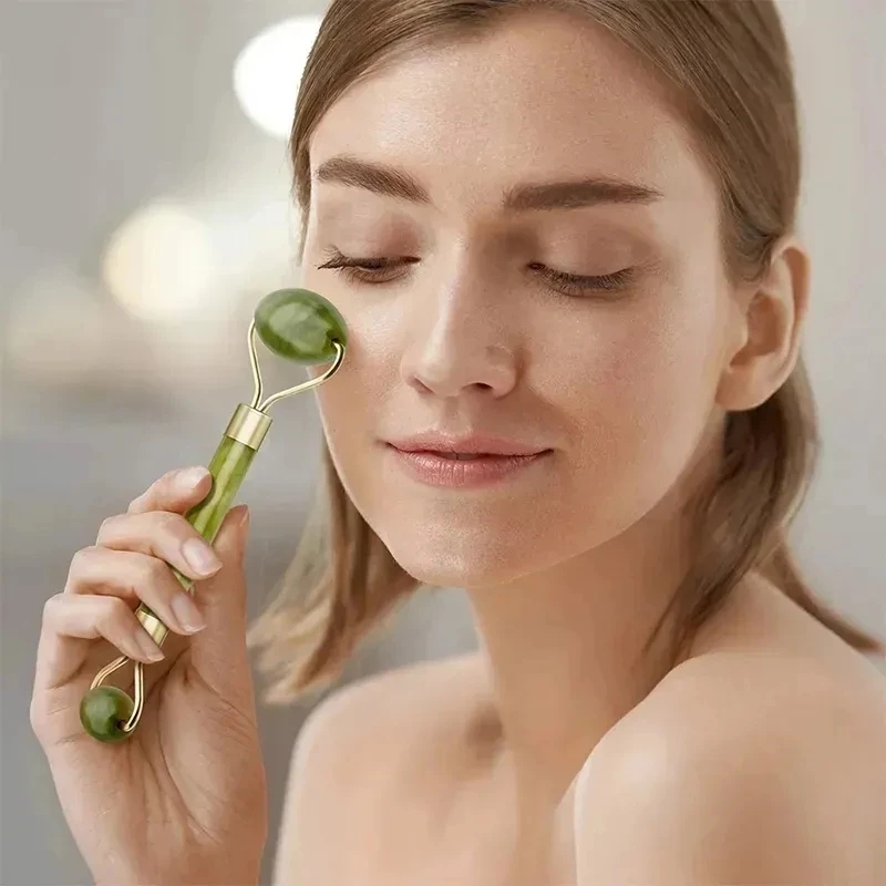 Rodillo Masajeador de Cuarzo R - Jade Roller Gua Sha reseña y precio