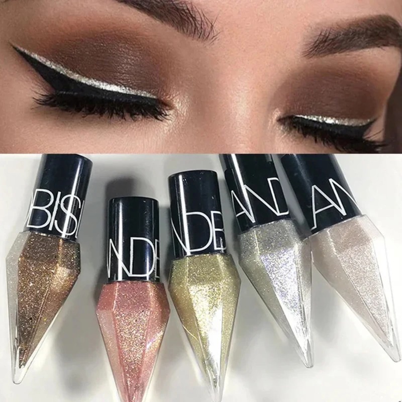 Delineadores de ojos brillante - Beauty Linasi Makeup reseña y precio