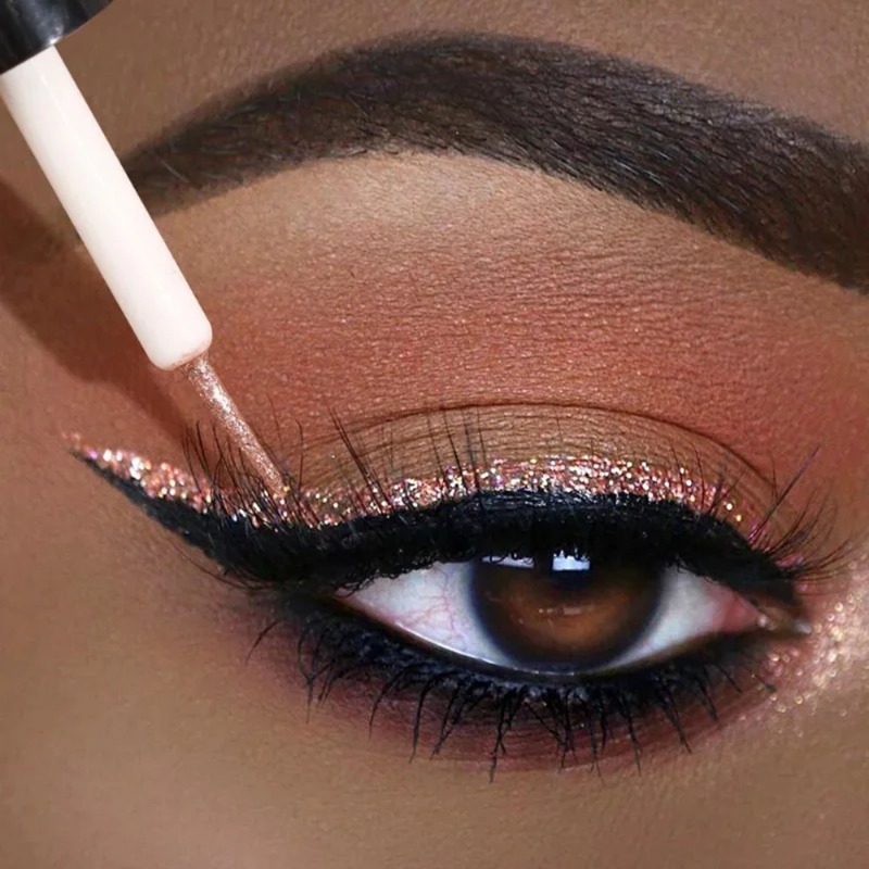 Delineadores de ojos brillante - Beauty Linasi Makeup reseña y precio