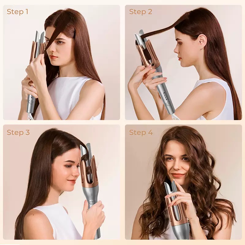 Rizador automático de iones ne - Hair Curling Wand reseña y precio