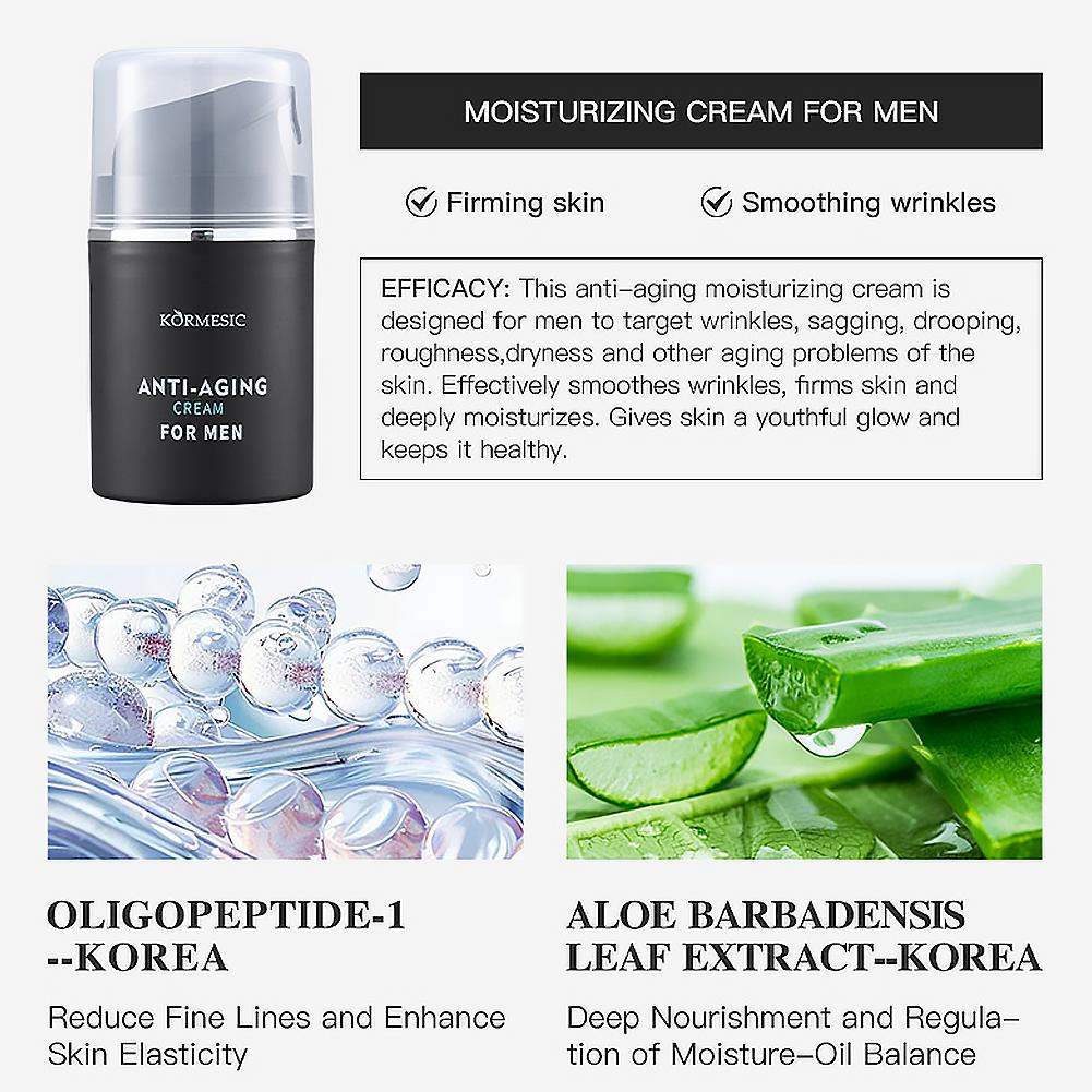Crema facial para hombres, cre - Anti-Aging Face Cream reseña y precio