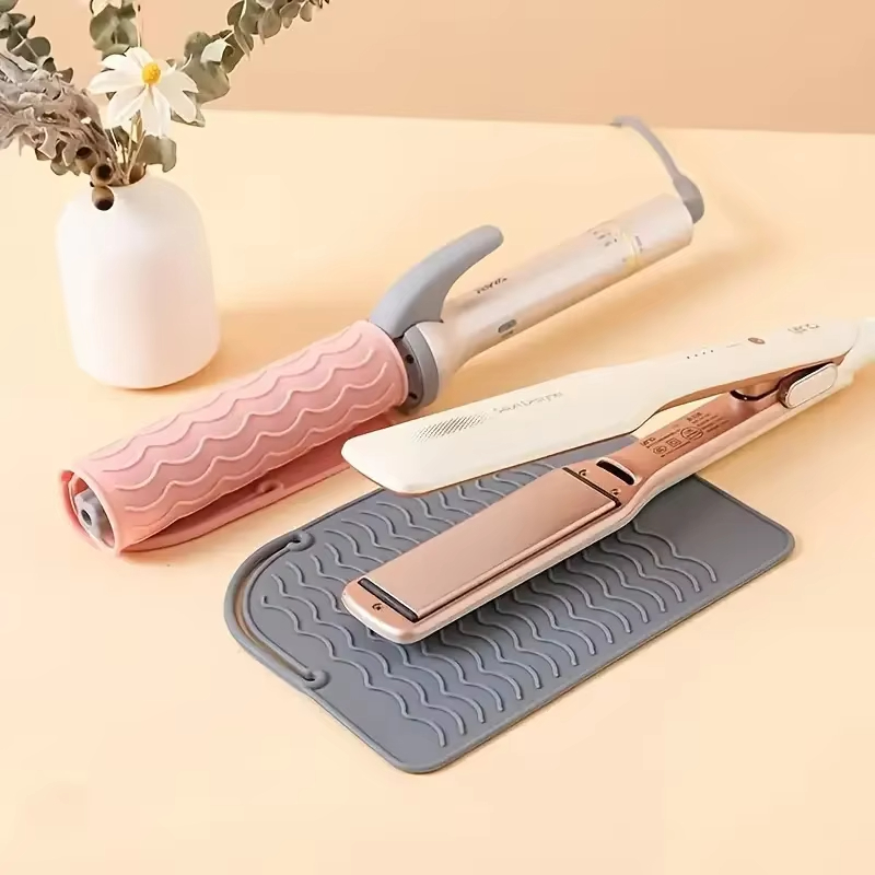 Alfombrilla de silicona resist - Hair Curling Wand reseña y precio