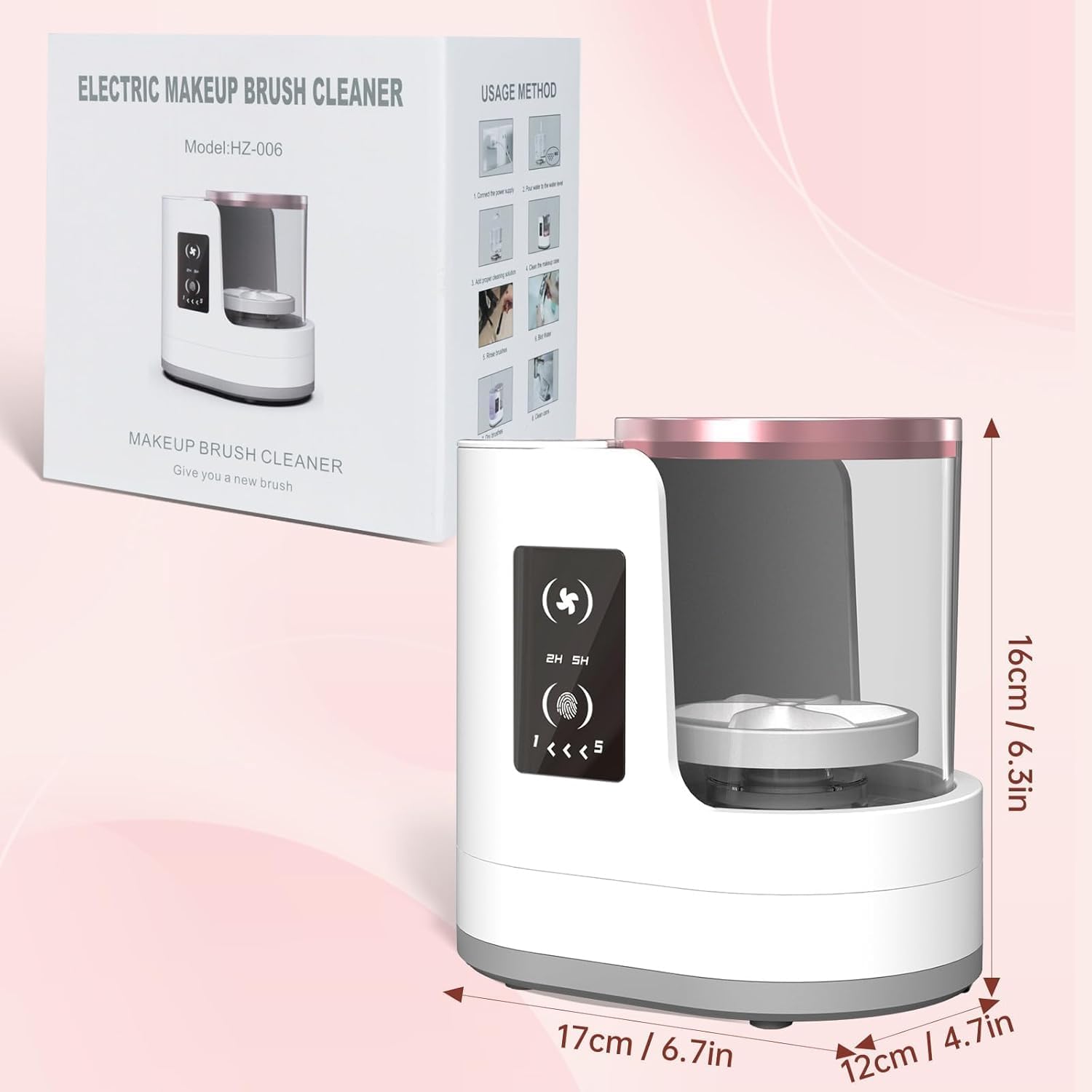 Máquina Limpiadora de Brochas  - Makeup Brush Set reseña y precio