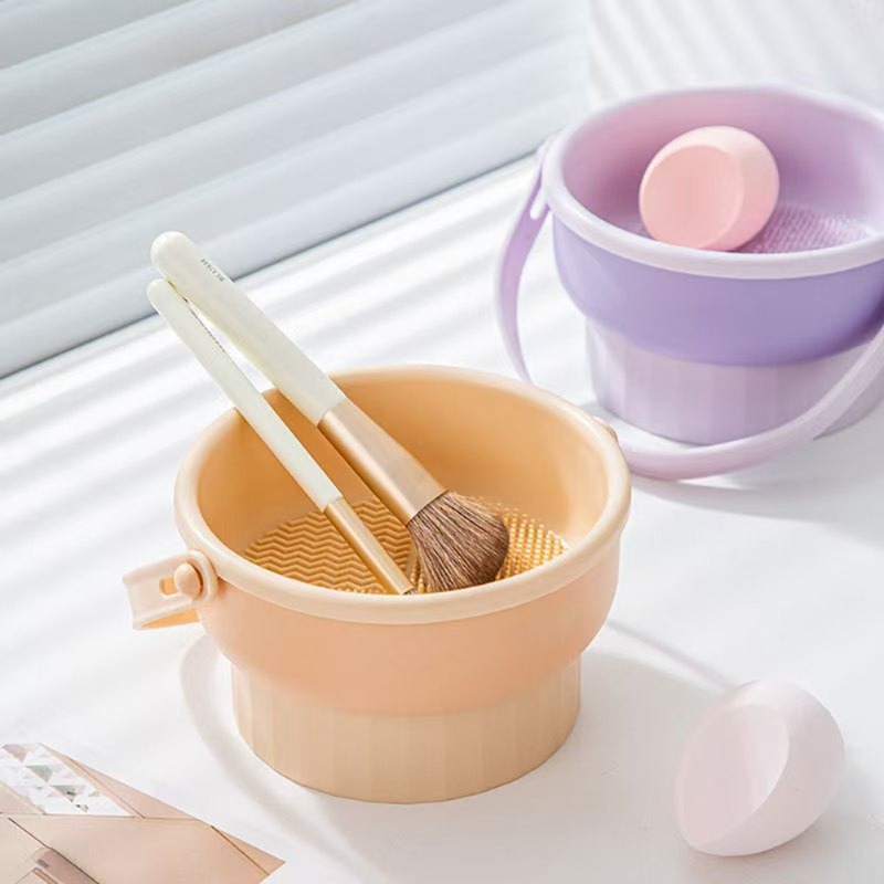 Bola de silicona para limpiar  - Makeup Brush Set reseña y precio