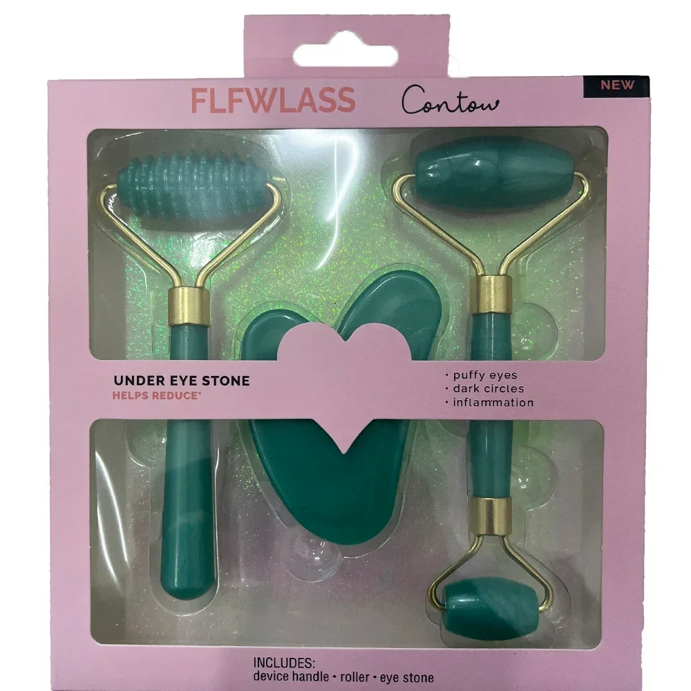 Masajeador de rodillo de resin - Jade Roller Gua Sha reseña y precio