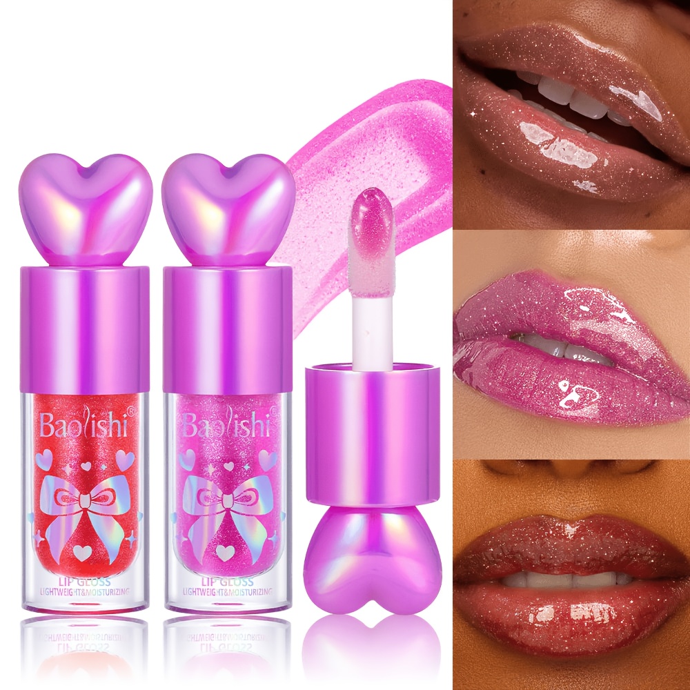 Brillo Labial en Forma de Cora - Lip Gloss Plumping reseña y precio