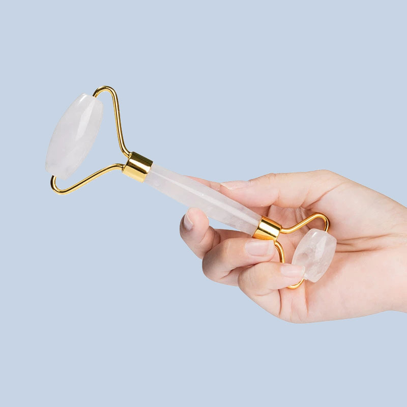 Rodillo de masaje Facial de cr - Jade Roller Gua Sha reseña y precio