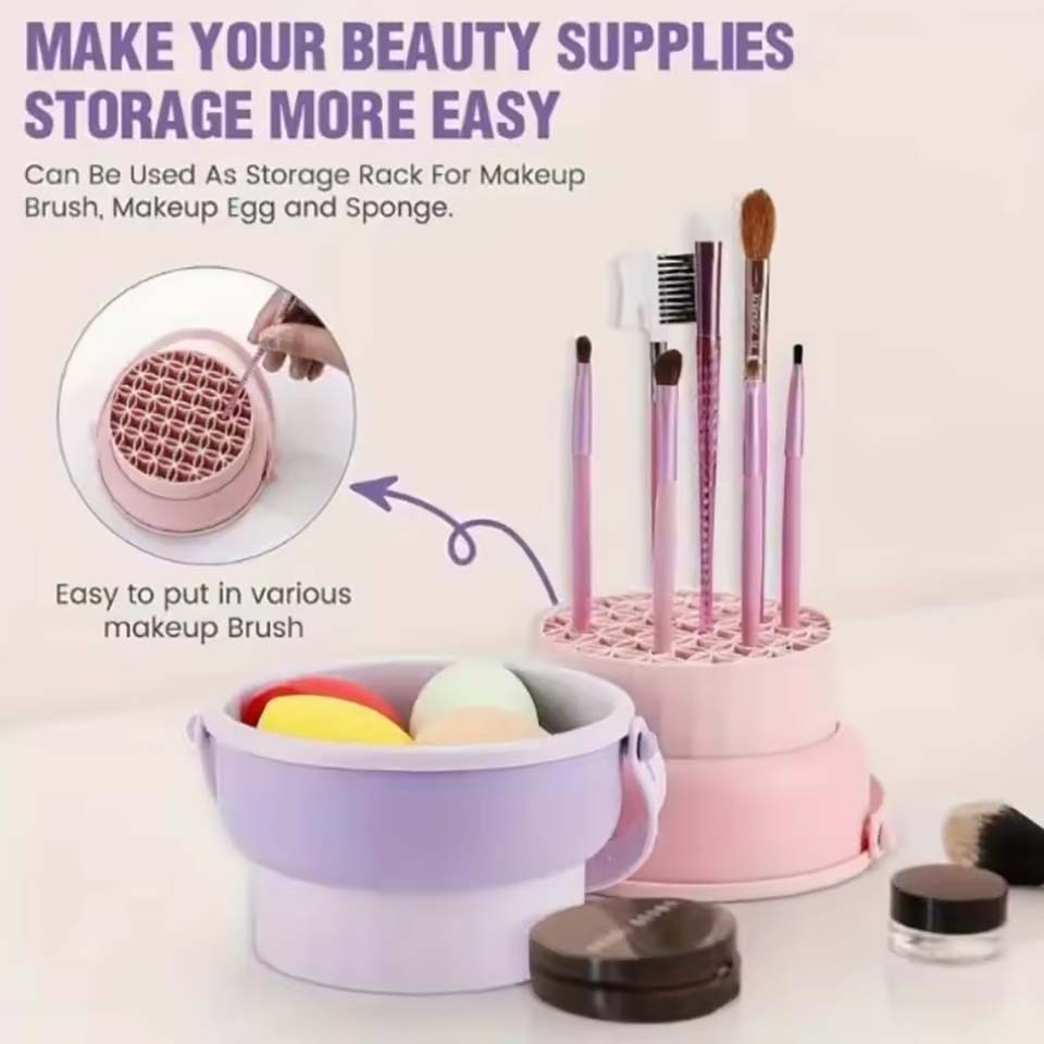 Tazón de limpieza para brochas - Makeup Brush Set reseña y precio